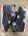 AIR JORDAN 4 BRED REIMAGINED - SIZE 8 (WORN)