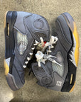 OFF WHITE AIR JORDAN 5 MUSLIN - SIZE 11.5 (WORN)