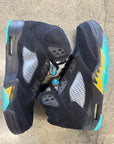 AIR JORDAN 5 AQUA - SIZE 9 (WORN)