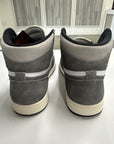 AIR JORDAN 1 HIGH WASHED BLACK - SIZE 9.5 (WORN)