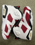 AIR JORDAN 6 CARMINE - SIZE 9 (WORN)