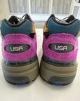 NEW BALANCE 992 MIUSA ACTION BRONSON DIGITAILS PURPUREA - SIZE 12 (WORN)