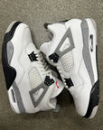 AIR JORDAN 4 WHITE CEMENT - SIZE 8.5 (WORN)