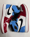 AIR JORDAN 1 HIGH UNC FEARLESS UNC CHICAGO - SIZE 12 (WORN)