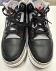 AIR JORDAN 3 BLACK CEMENT 2024 - SIZE 10.5 (WORN)