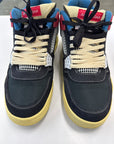 AIR JORDAN 4 UNION OFF NOIR - SIZE 10.5 (WORN)