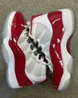 AIR JORDAN 11 CHERRY - SIZE 8.5 (WORN) (SUPER CLEAN)