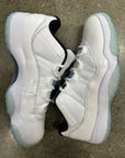 AIR JORDAN 11 LOW LEGEND BLUE - SIZE 10 (WORN) - SUPER CLEAN