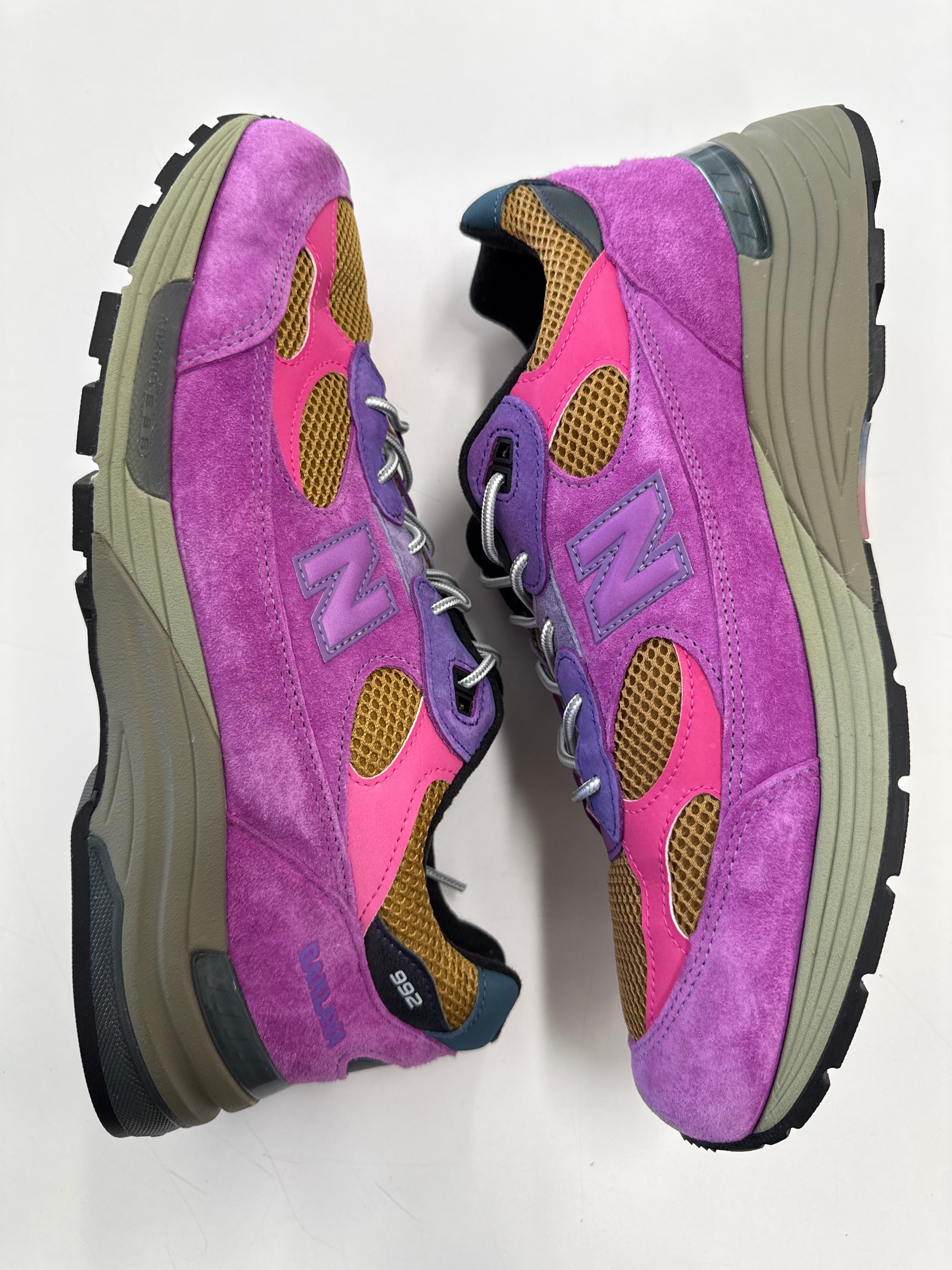 NEW BALANCE 992 MIUSA ACTION BRONSON DIGITAILS PURPUREA - SIZE 12
