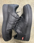 AIR FORCE 1 LOW SUPREME BLACK - SIZE 12 (WORN) - SUPER CLEAN