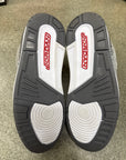 AIR JORDAN 3 COOL GREY - SIZE 8.5 (WORN)
