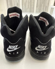 AIR JORDAN 5 BLACK METALLIC REIMAGINED - SIZE 10.5 (WORN)