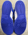 SB DUNK LOW SUPREME STARS HYPER ROYAL - SIZE 12 (WORN)