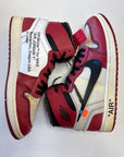 OFF WHITE AIR JORDAN 1 HIGH CHICAGO - SIZE 12 (WORN)