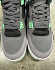 AIR JORDAN 4 GREEN GLOW - SIZE 10.5 (WORN)