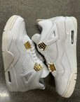 WMNS AIR JORDAN 4 METALLIC GOLD - SIZE W11 M9.5 (WORN)
