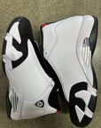 AIR JORDAN 14 BLACK TOE 2024 - SIZE 8.5 (WORN) - SUPER CLEAN