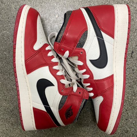 AIR JORDAN 1 GS CHICAGO LOST AND FOUND SIZE 7Y (WORN)