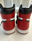 AIR JORDAN 1 HIGH BLACK TOE 2016 - SIZE 8 (WORN)