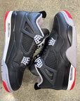 AIR JORDAN 4 BRED REIMAGINED - SIZE 12 (WORN)