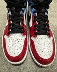 AIR JORDAN 1 HIGH FEARLESS UNC TO CHICAGO - SIZE 10 (WORN)