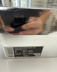 OFF WHITE AIR RUBBER DUNK UNIVERSITY GOLD - SIZE 9 (WORN)