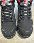 AIR JORDAN 5 SUPREME BLACK - SIZE 10.5 (WORN)