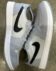 AIR JORDAN 1 LOW G WOLF GREY - SIZE 9.5 (WORN)