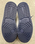 AIR JORDAN 1 LOW OG OBSIDIAN - SIZE 11 (WORN)