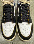 AIR JORDAN 1 UNION BLACK TOE - SIZE 10.5 (WORN)