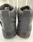 AIR JORDAN 12 PSNY GREY - SIZE 10 (WORN)