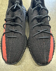 YEEZY BOOST 350 V2 BLK/RED - SIZE 13 (WORN)