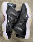 AIR JORDAN 11 LOW 72-10 - SIZE 10.5 (WORN)