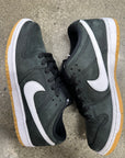 SB DUNK LOW BLACK GUM - SIZE 10 (WORN)