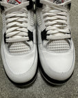 AIR JORDAN 4 WHITE CEMENT - SIZE 8.5 (WORN)