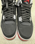 AIR JORDAN 4 BRED 2019 - SIZE 9 (WORN)
