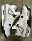 AIR JORDAN 4 WHITE CEMENT 2016 - SIZE 11.5 (WORN)