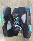 AIR JORDAN 5 AQUA - SIZE 9 (WORN)