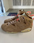 DS AIR JORDAN 6 TRAVIS SCOTT KHAKI - SIZE 13 (NO BOX)