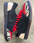AIR JORDAN 1 LOW SOLEFLY - SIZE 8.5 (WORN)