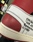 OFF WHITE AIR JORDAN 1 CHICAGO - SIZE 14 (WORN)