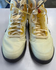OFF WHITE AIR JORDAN 5 SAIL - SIZE 11.5 (WORN)