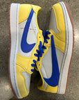 AIR JORDAN 1 LOW TRAVIS SCOTT CANARY - SIZE 13 (WORN) - SUPER CLEAN