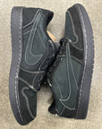 AIR JORDAN 1 LOW TRAVIS SCOTT PHANTOM - SIZE 9 (WORN) - SUPER CLEAN