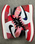AIR JORDAN 1 HIGH ACROSS THE SPIDER VERSE - SIZE 10 (WORN)