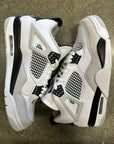 AIR JORDAN 4 MILITARY BLACK - SIZE 10 (WORN)