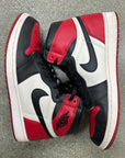 AIR JORDAN 1 BRED TOE - SIZE 12 (WORN)