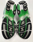 ASICS GEL- KAYANO 114 WHITE MALACHITE GREEN - SIZE 13 (WORN)