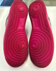 AIR FORCE 1 LOW PINK COOLER MULBERRY ROSE - SIZE 10.5 (WORN)