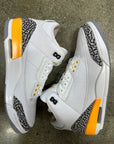 WMNS AIR JORDAN 3 LASER ORANGE - SIZE W11.5 M10 (WORN)
